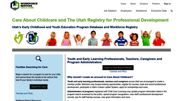 careaboutchildcare.utah.gov