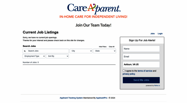 careaparent.applicantpro.com