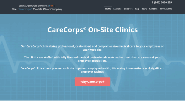 carecorpsclinics.com