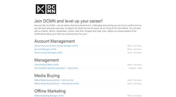 career.dcmn.com