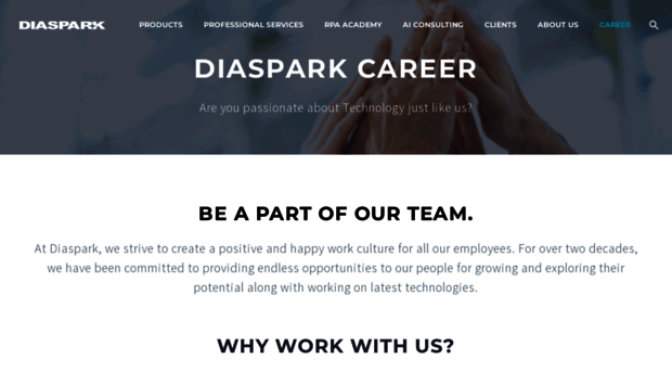 career.diaspark.com