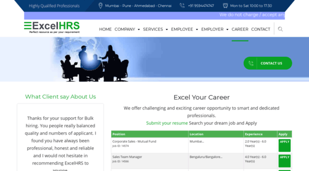 career.excelhrs.com