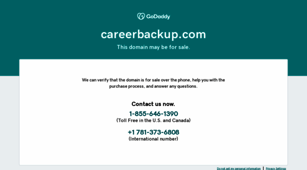 careerbackup.com