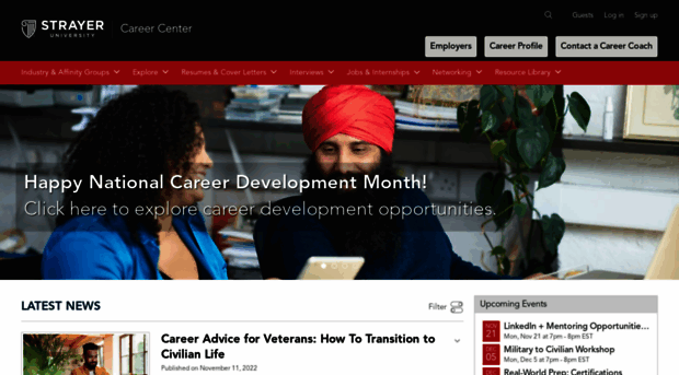 careercenter.strayer.edu