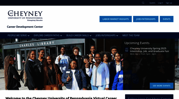 careerhub.cheyney.edu