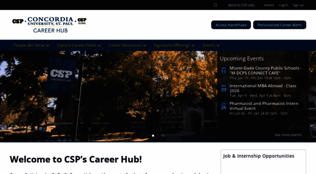 careerhub.csp.edu