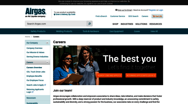careers.airgas.com
