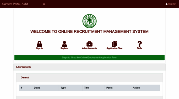 careers.amuonline.ac.in