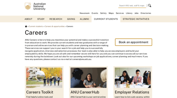 careers.anu.edu.au