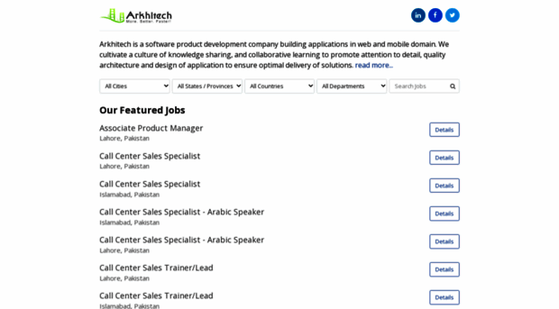 careers.arkhitech.com