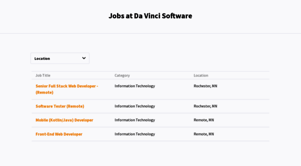 careers.davincisoftware.com