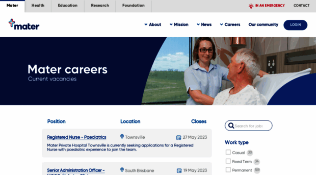 careers.mater.org.au
