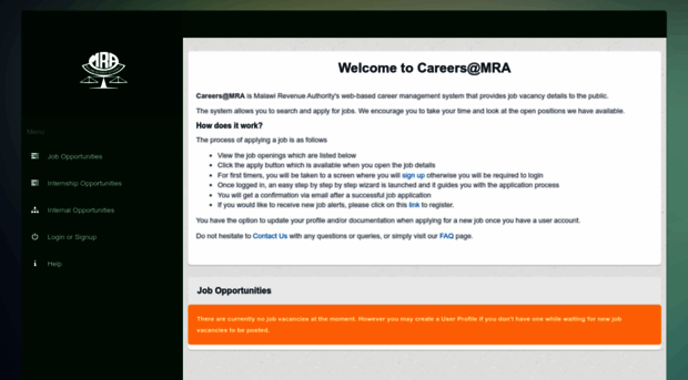 careers.mra.mw