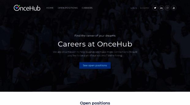 careers.oncehub.com