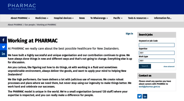 careers.pharmac.govt.nz