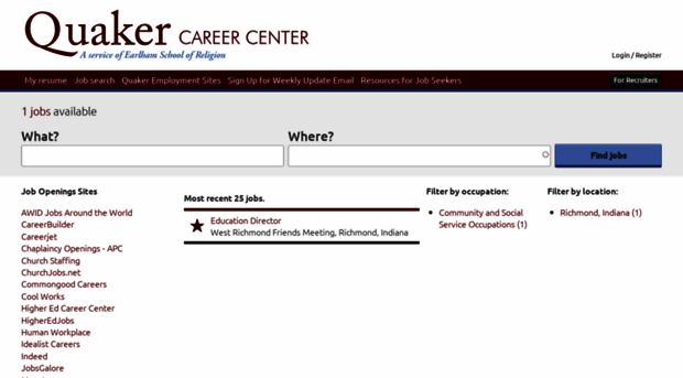 careers.quakerinfo.org