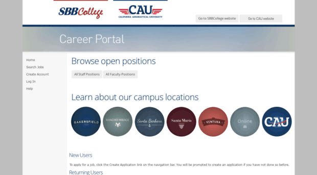 careers.sbbcollege.edu