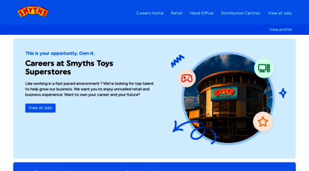 careers.smythstoys.com