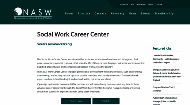 careers.socialworkers.org