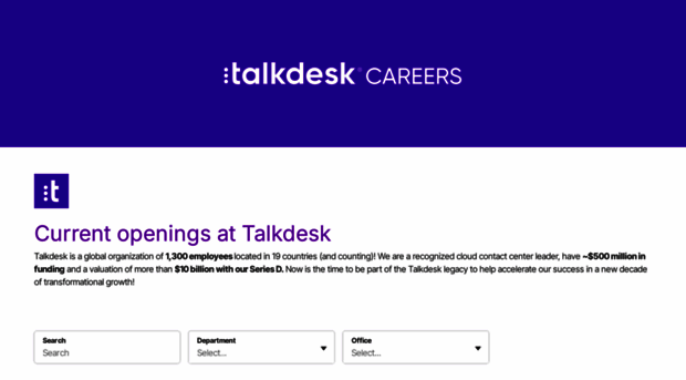 careers.talkdesk.com