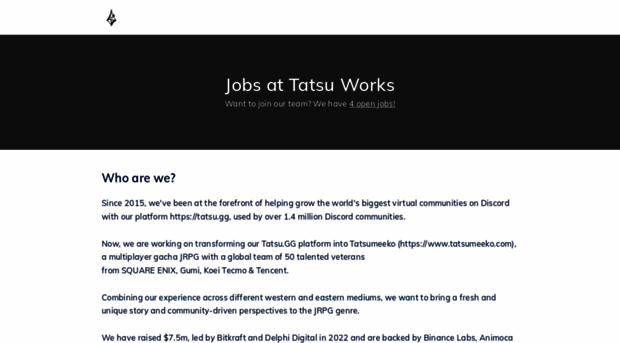 careers.tatsumeeko.com