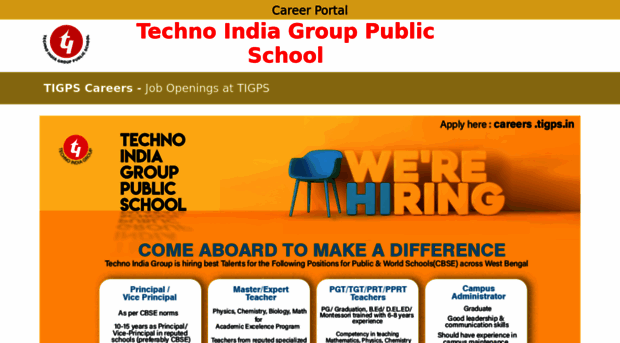 careers.tigps.in