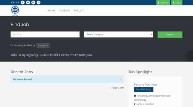 careers.umt.edu.pk