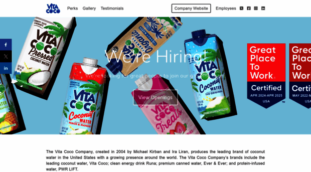 careers.vitacoco.com