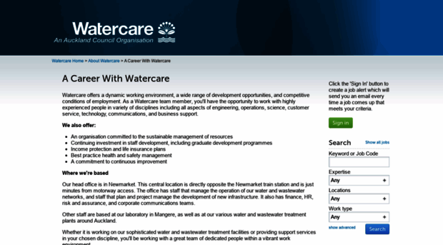 careers.watercare.co.nz