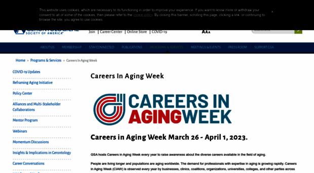 careersinaging.com