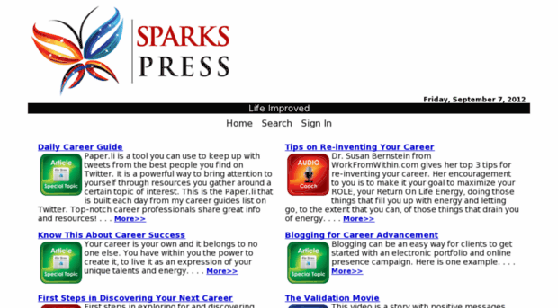 careersparkspress.com