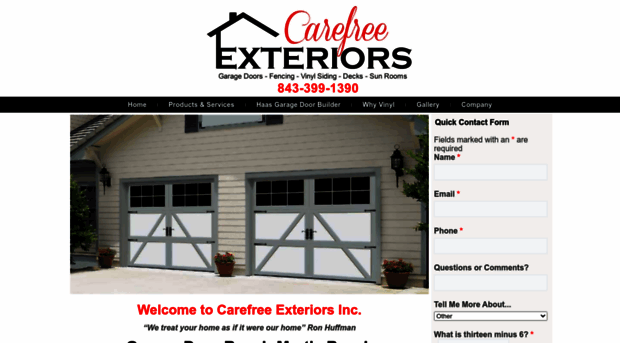 carefreeexteriorsinc.com