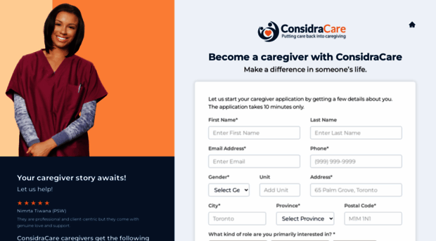 caregiver.considracare.com