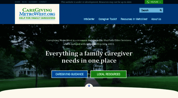 caregivingmetrowest.org