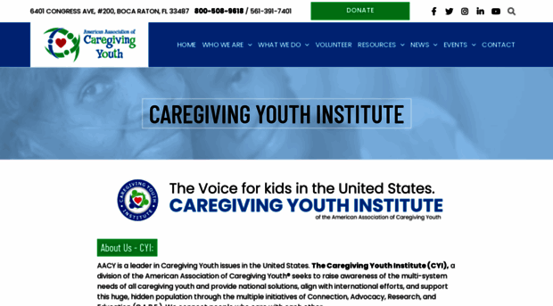 caregivingyouthinstitute.org