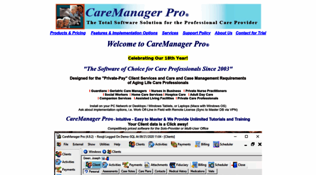 caremanagerpro.com