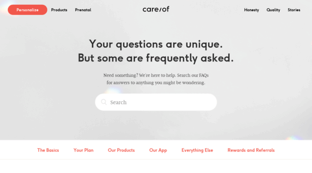 careof.zendesk.com