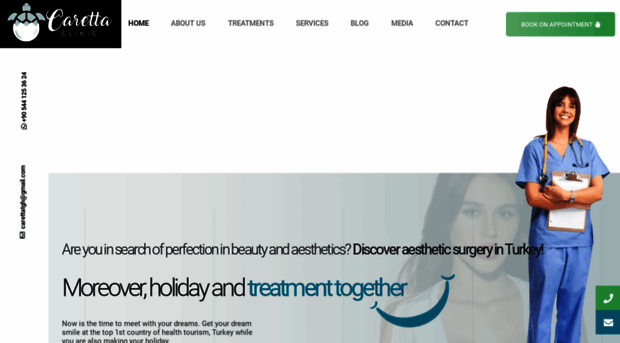 carettaclinic.com