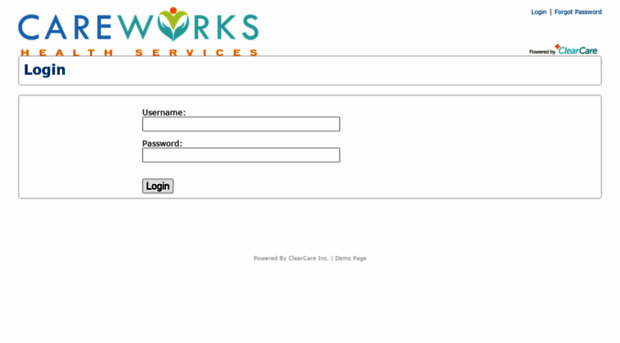 careworkshs.clearcareonline.com