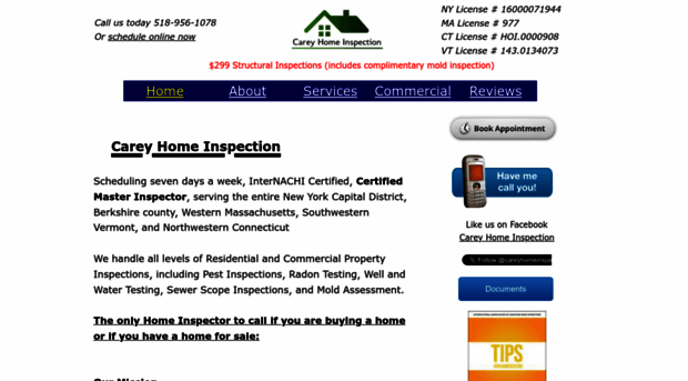 careyhomeinspection.com