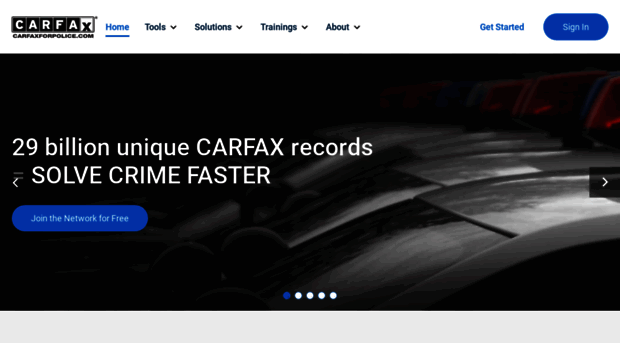 carfaxforpolice.com