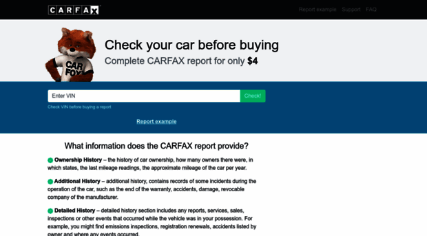 carfaxforsale.com