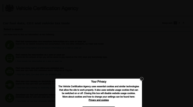 carfueldata.vehicle-certification-agency.gov.uk