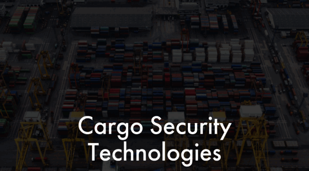 cargosecuritytechnology.com