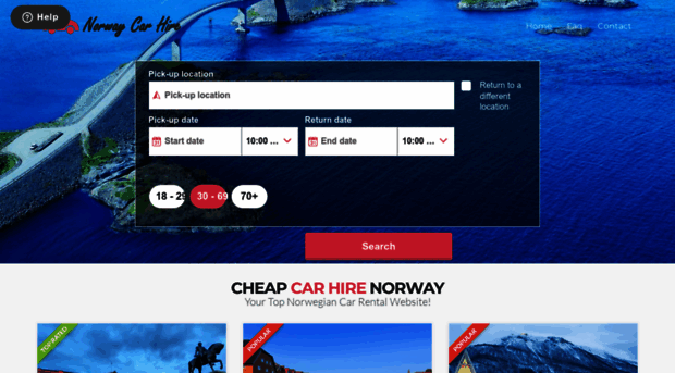 carhire-norway.com