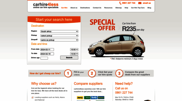 carhire4less.co.za