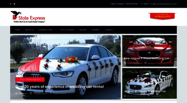 carhireforwedding.com