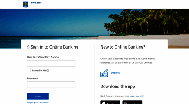 Caribbean Rbcroyalbank Com Rbc Caribbean Sign In To Onl