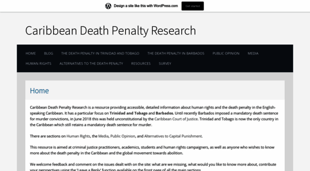 caribbeandeathpenaltyresearch.wordpress.com