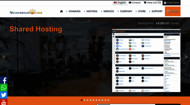 caribbeanhosting.net